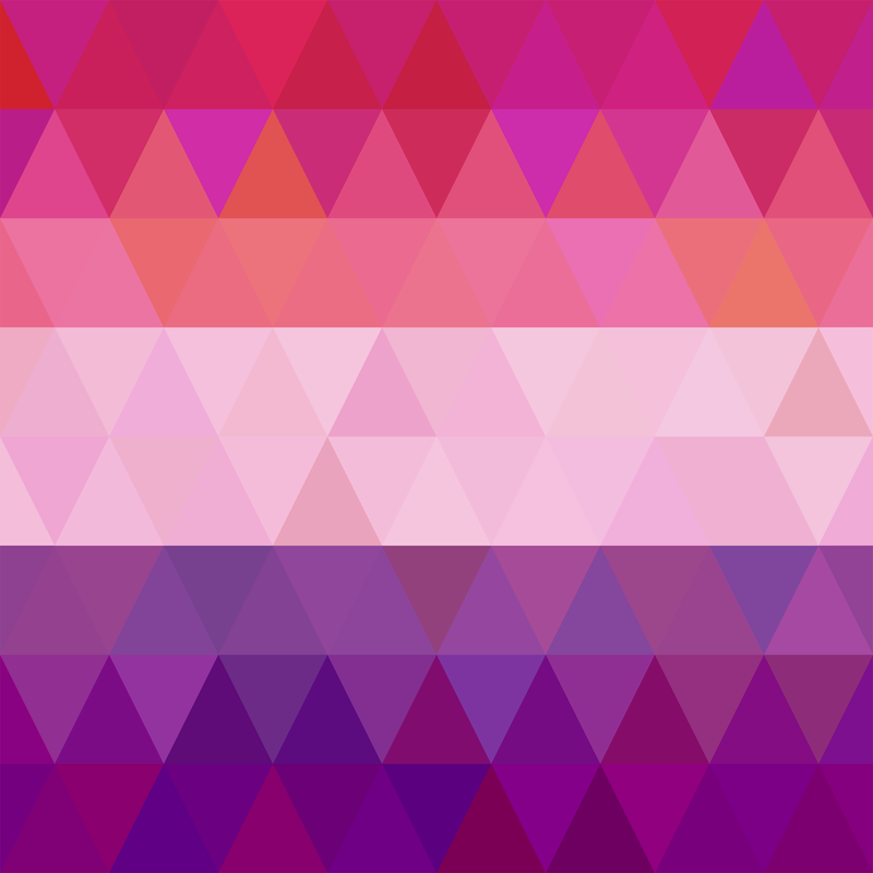 Low Poly Aceflux Pride Flag