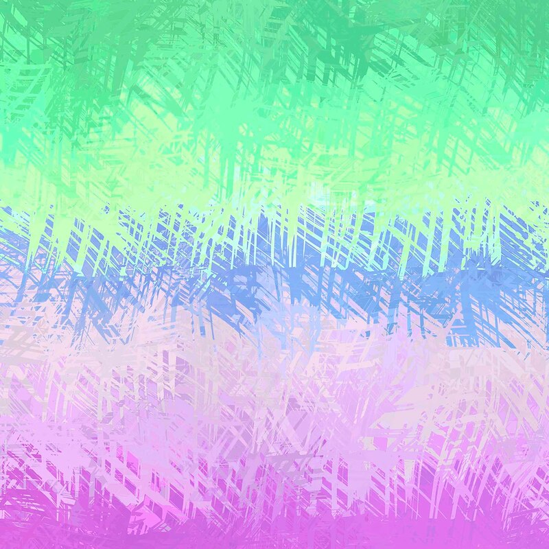 Grungy Groovy Abstract Androsexual  Pride Flag