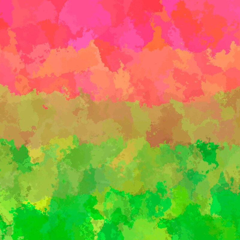 Trippy Squiggly Abstract Pride Flag