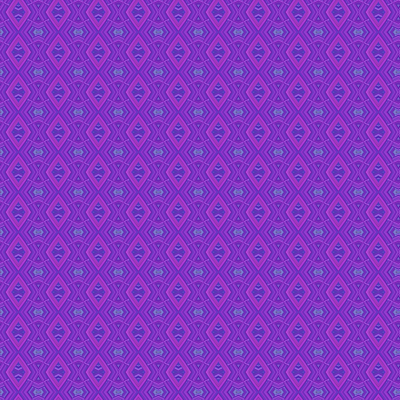 Purple Art Deco Seamless Pattern