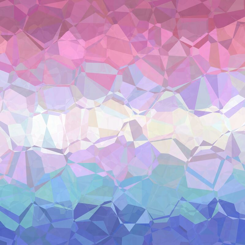 crystalline abstract bigender pride flag background