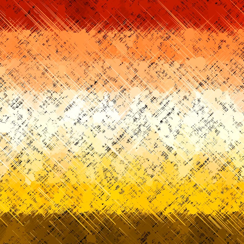 Grungy Trippy Abstract Butch Pride Flag