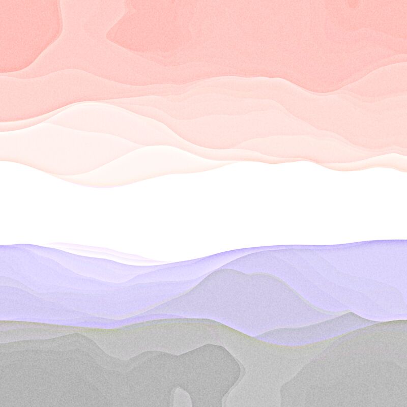 boho watercolor abstract cupioromantic pride flag