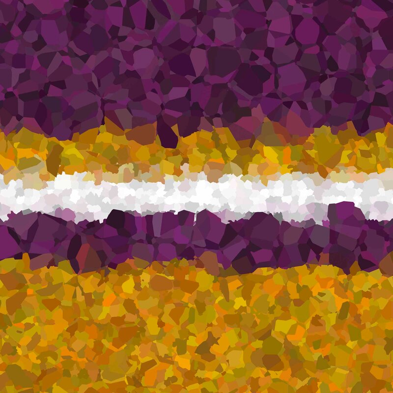 Funky Mosaic Abstract Gender Nonconforming Pride Flag