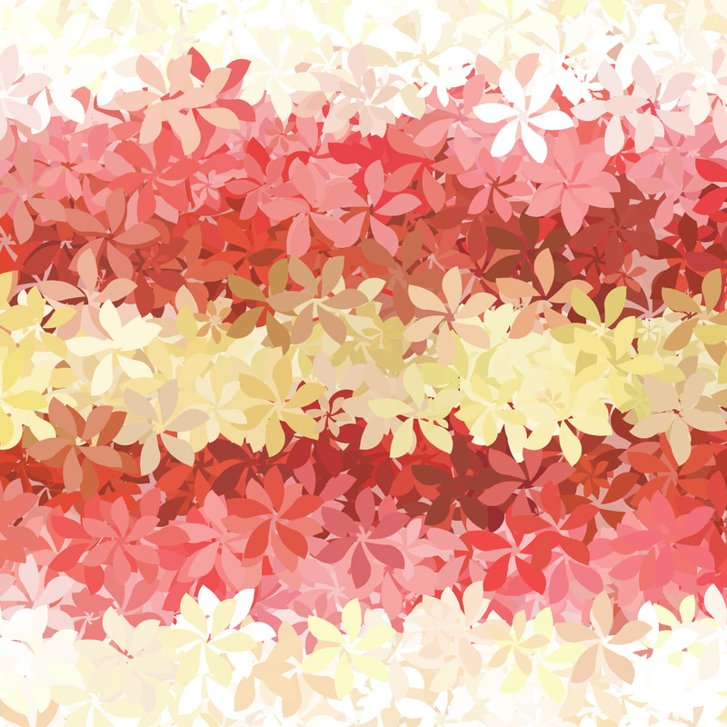 Groovy Floral  Abstract Girlflux Pride Flag
