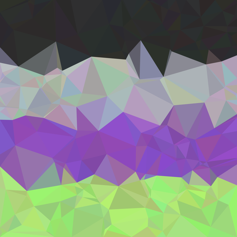 Low Poly Inactsexual Pride Flag