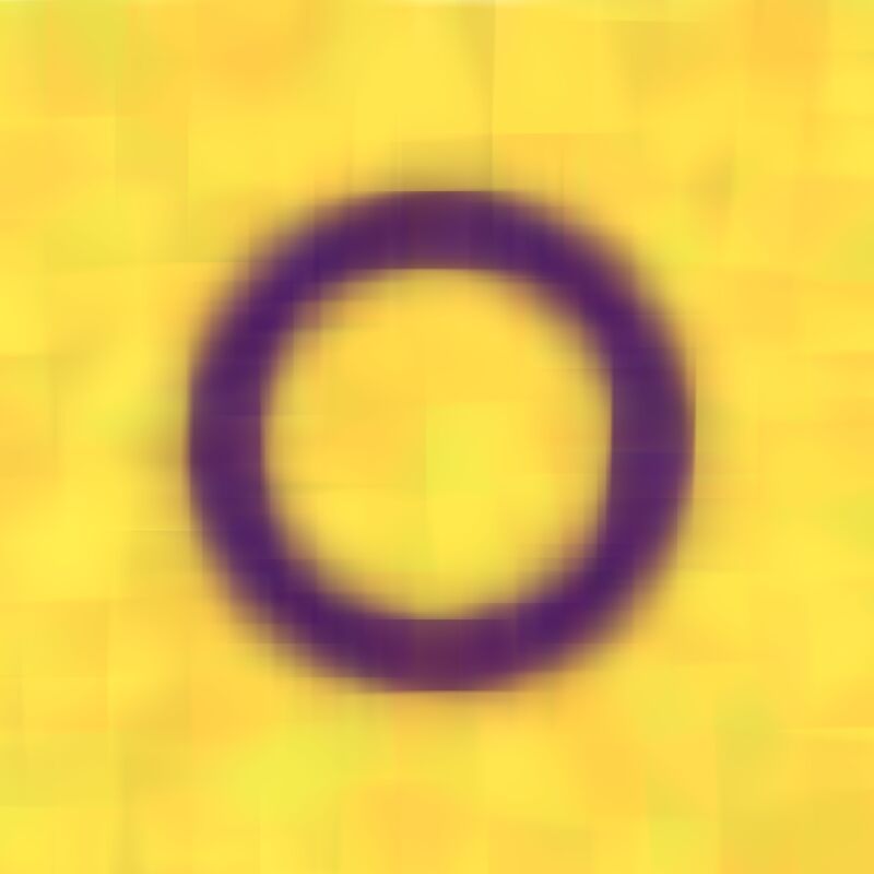 blurry abstract intersex pride flag background