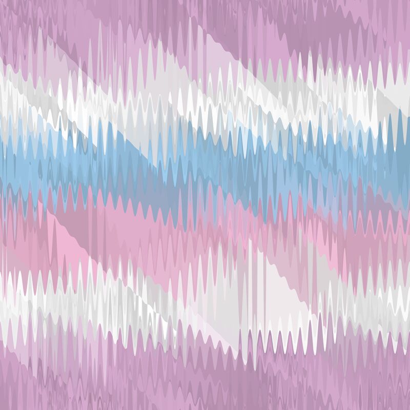 trippy abstract intersex pride flag background