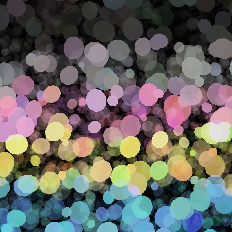 bubbles abstract polygender pride flag background