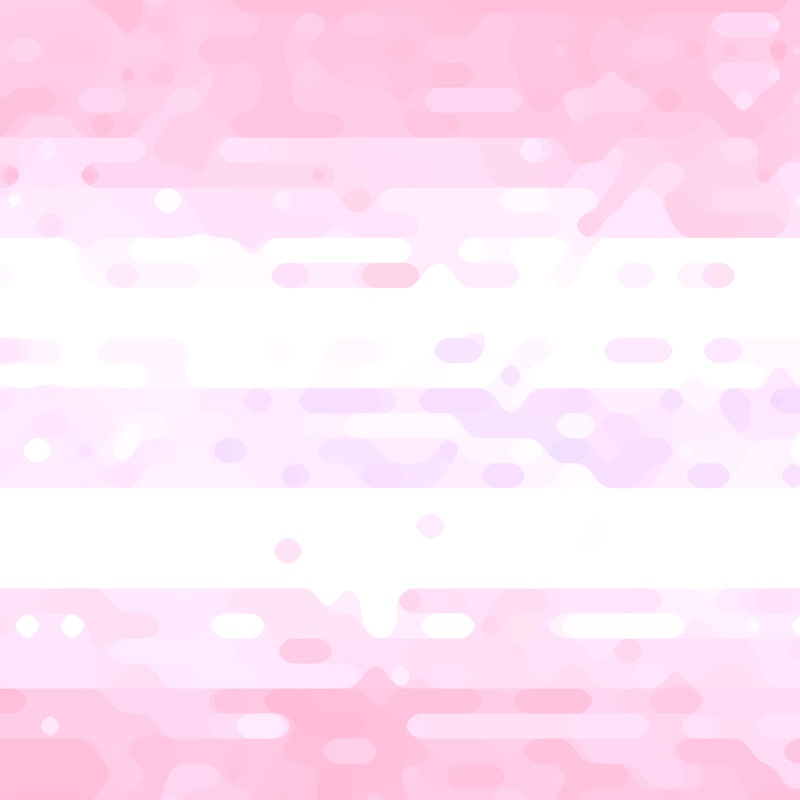 retro abstract pomosexual pride flag background