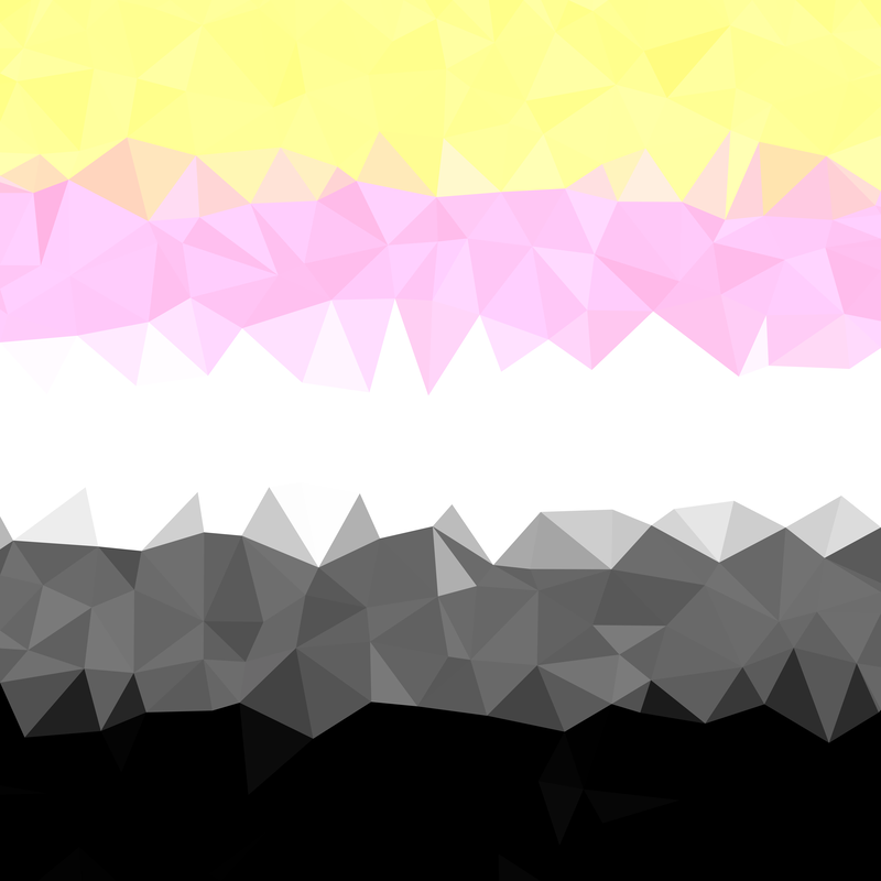 Low Poly Queerplatonic Pride Flag