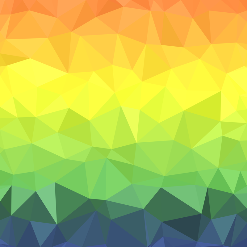Low Poly Questioning Pride Flag