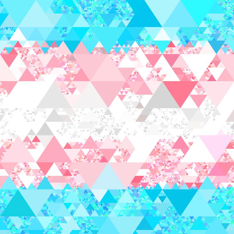 sparkle triangle abstract pride flag background